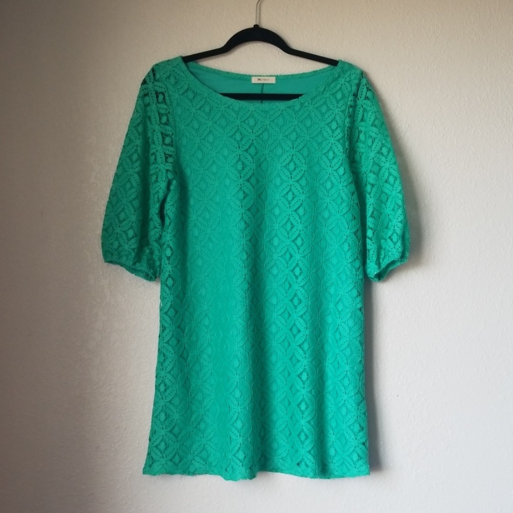 Everly Crotched Shift Dress